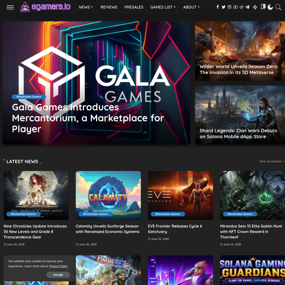eGamers.io screenshot