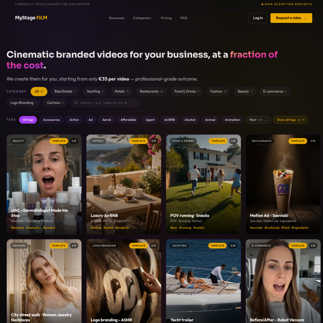 MyStage FILM screenshot