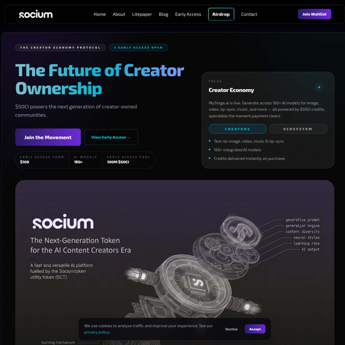 Socium ($SOCI) screenshot
